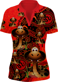 Cobra Indigenous Design Women's Short Sleeve Polo 2