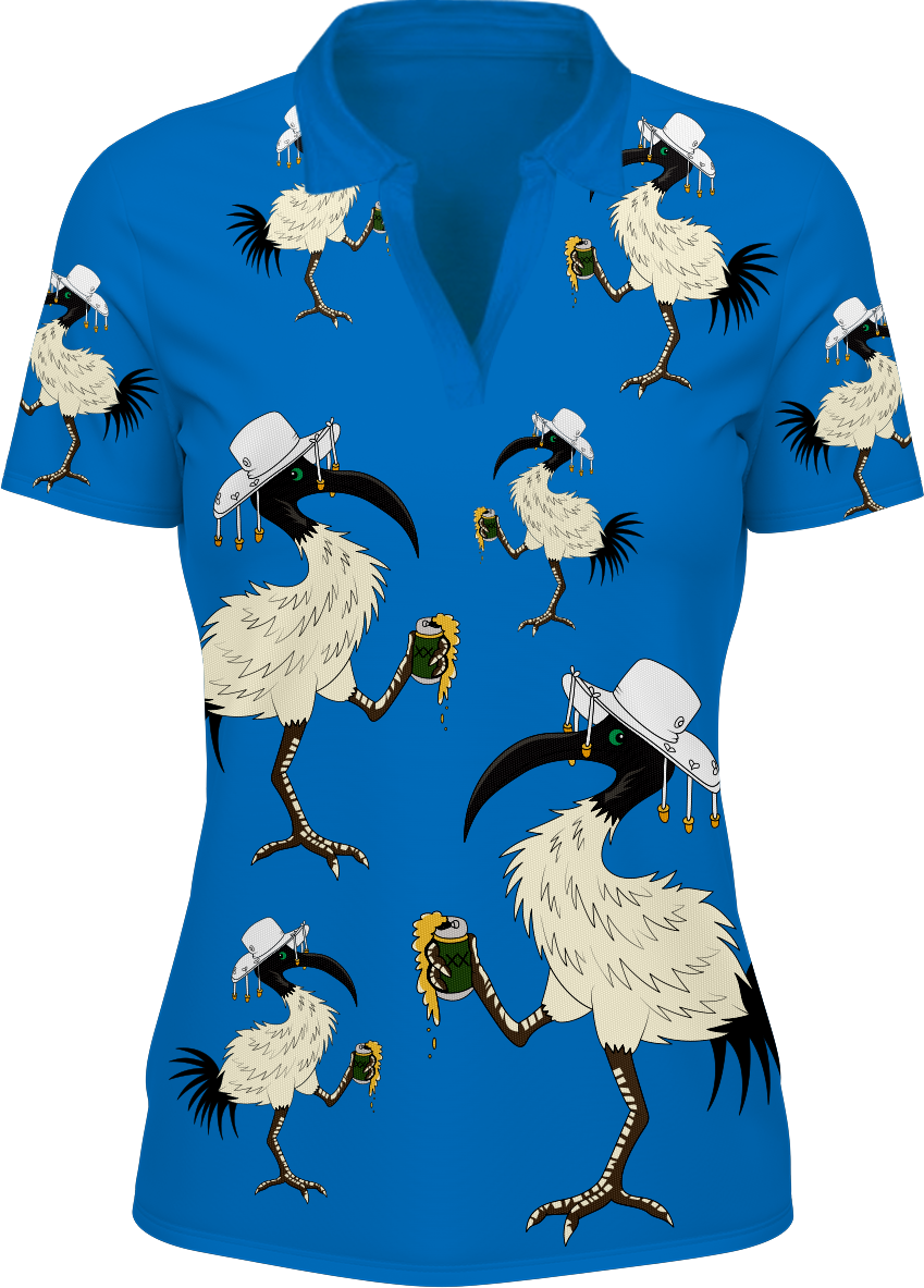 Bin Chicken Woman's Polo