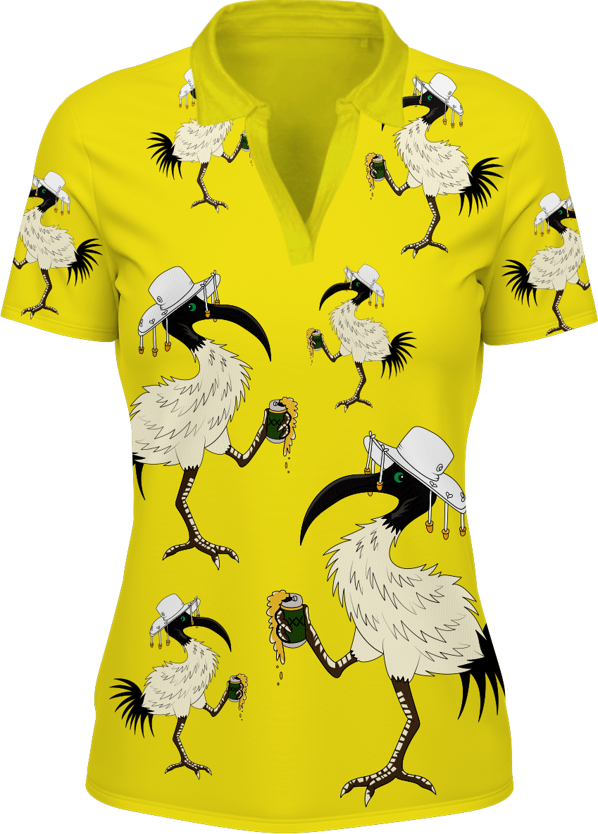 Bin Chicken Woman's Polo