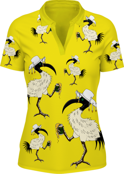 Bin Chicken Woman's Polo