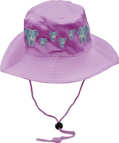 Ellie Elephant Wide Brim Hat