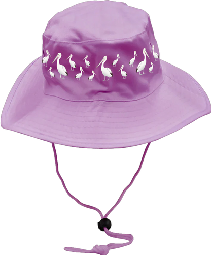 Pesky Pelican Wide Brim Hat