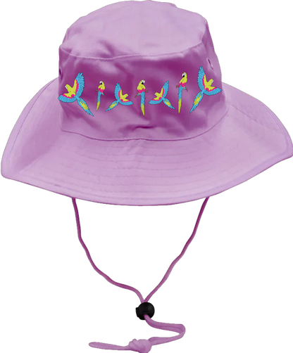 Majestic Macaw Wide Brim Hat