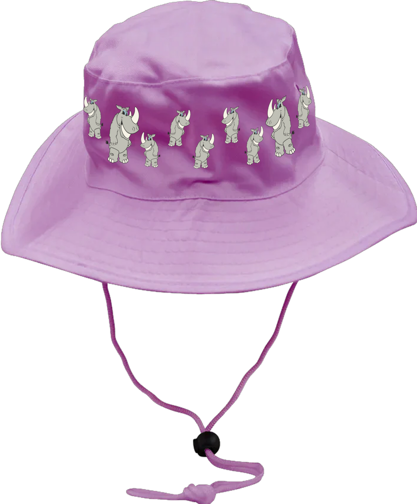 Racy Rhino Wide Brim Hat