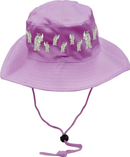 Racy Rhino Wide Brim Hat