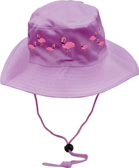Flamingo Wide Brim Hat 5