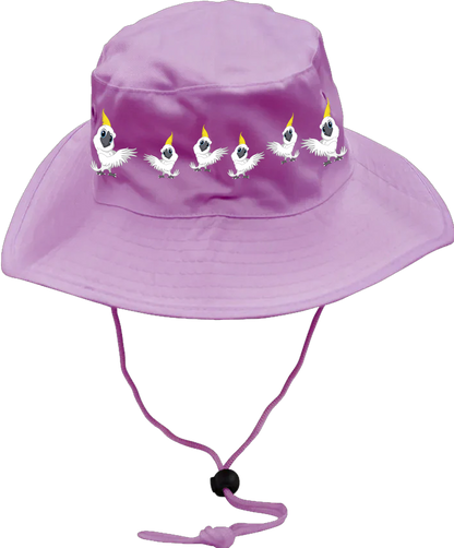 Cool Cockatoo Wide Brim Hat