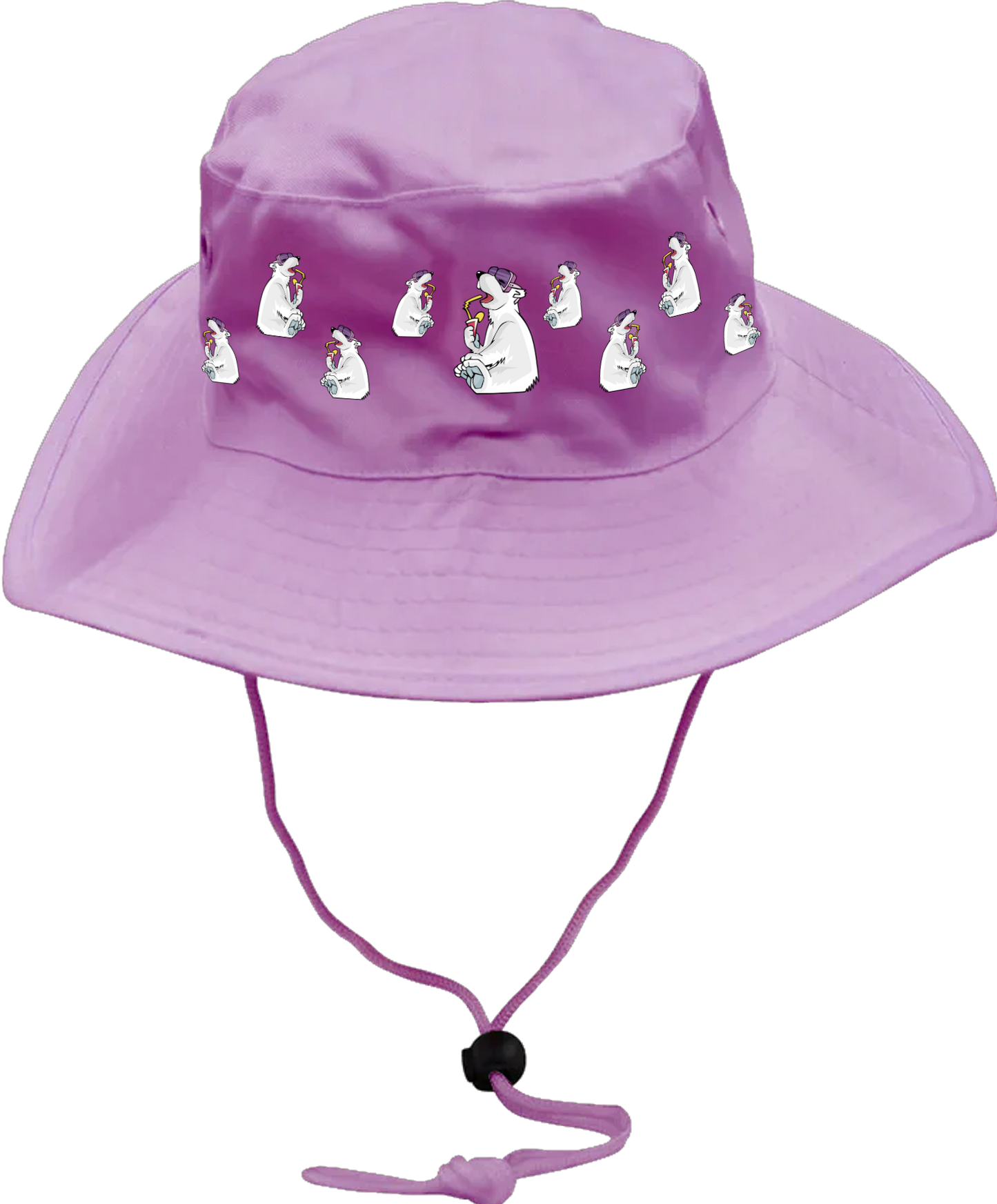 Ice Bear Wide Brim  Hat