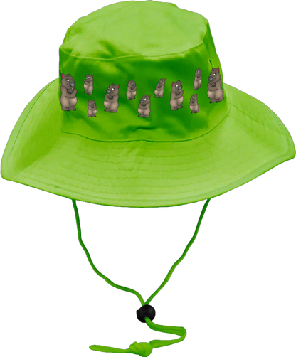 Wally Wombat Wide Brim Hat