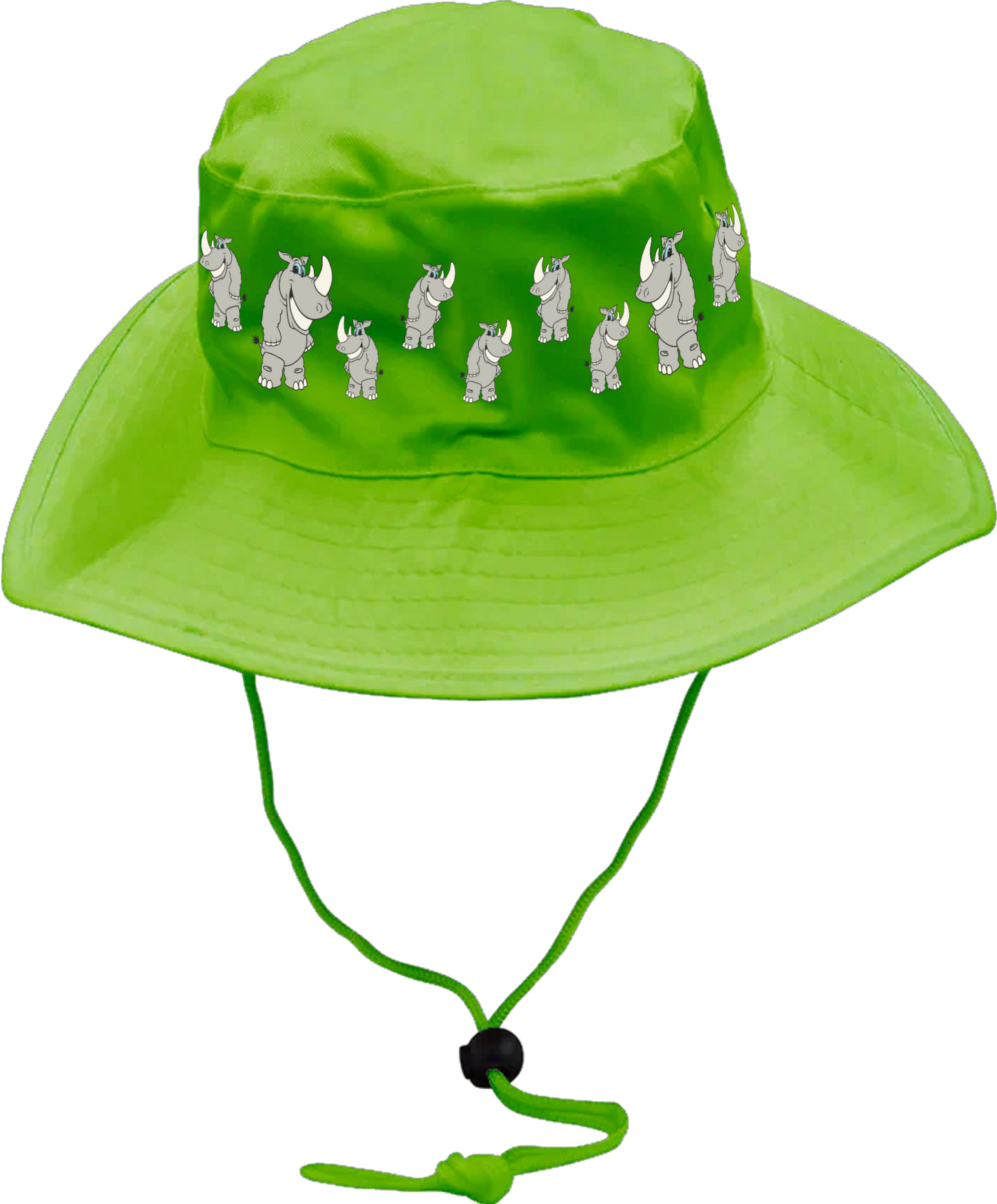 Racy Rhino Wide Brim Hat