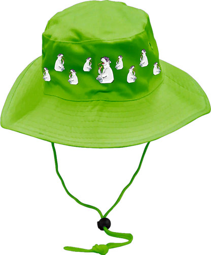 Ice Bear Wide Brim  Hat