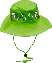 Indigenous Kooky Kookaburra Wide Brim  Hat 12