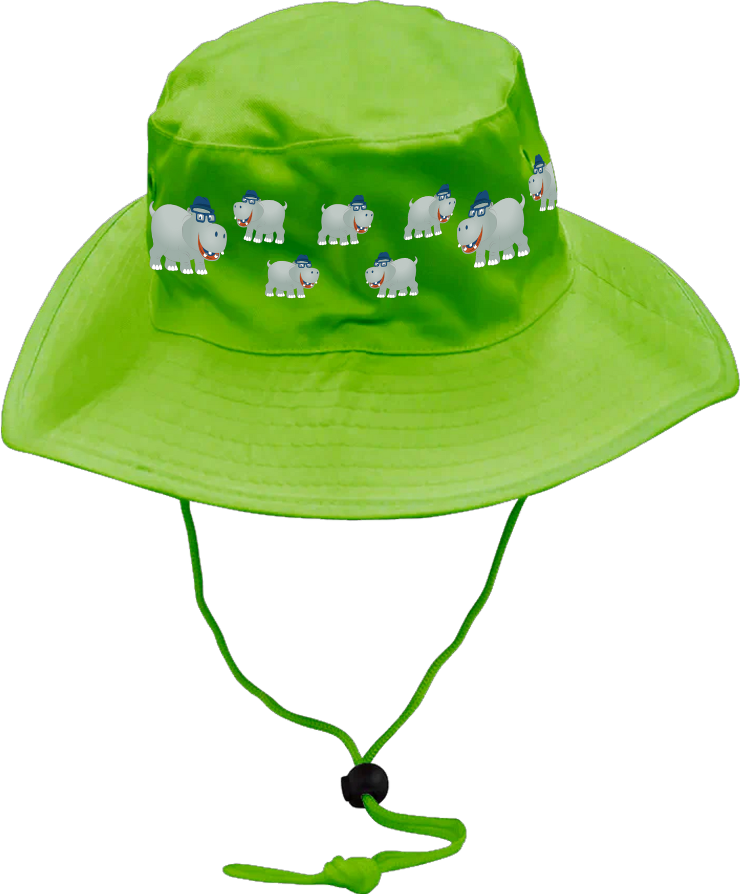 Hungry Hippo Wide Brim Hat
