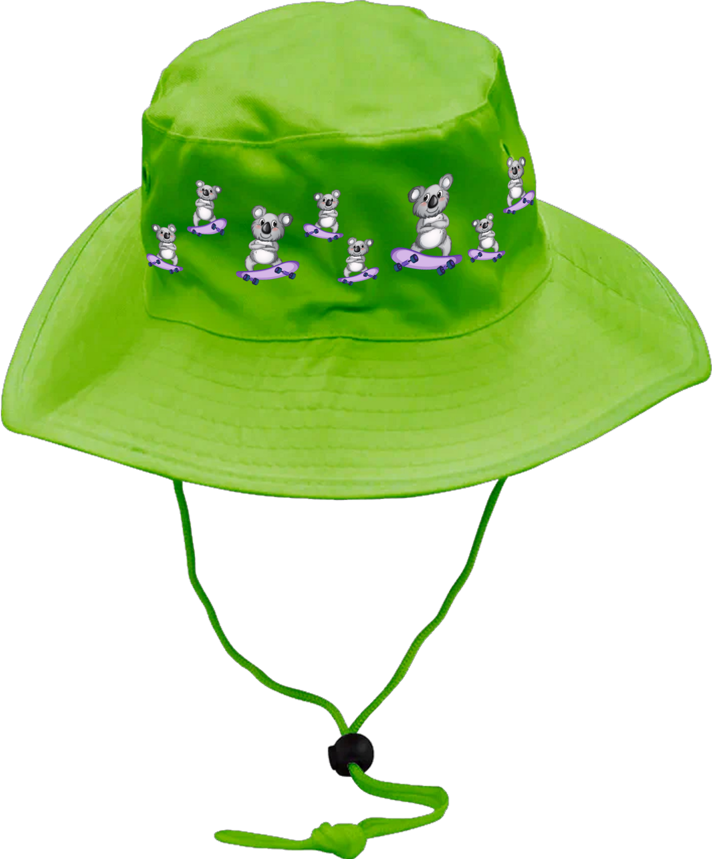 Skater Koala Wide Brim Hat