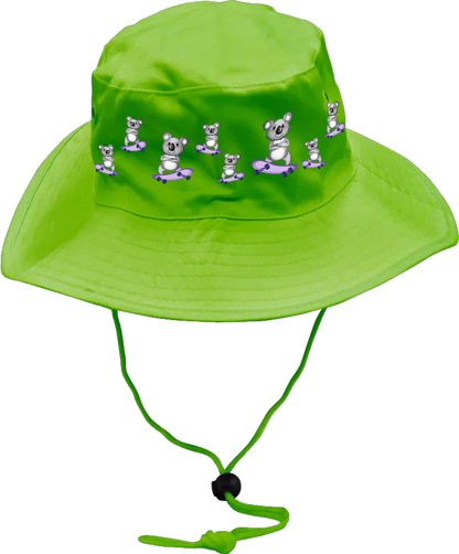 Skater Koala Wide Brim Hat