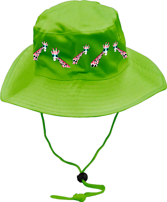 Gigi Giraffe Wide Brim Hat