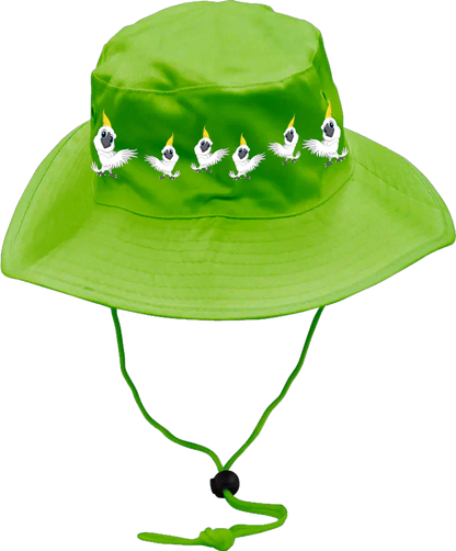 Cool Cockatoo Wide Brim Hat
