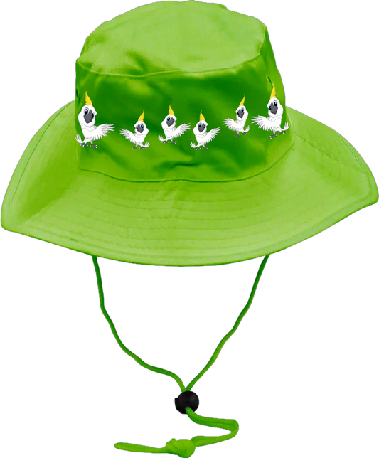 Cool Cockatoo Wide Brim Hat