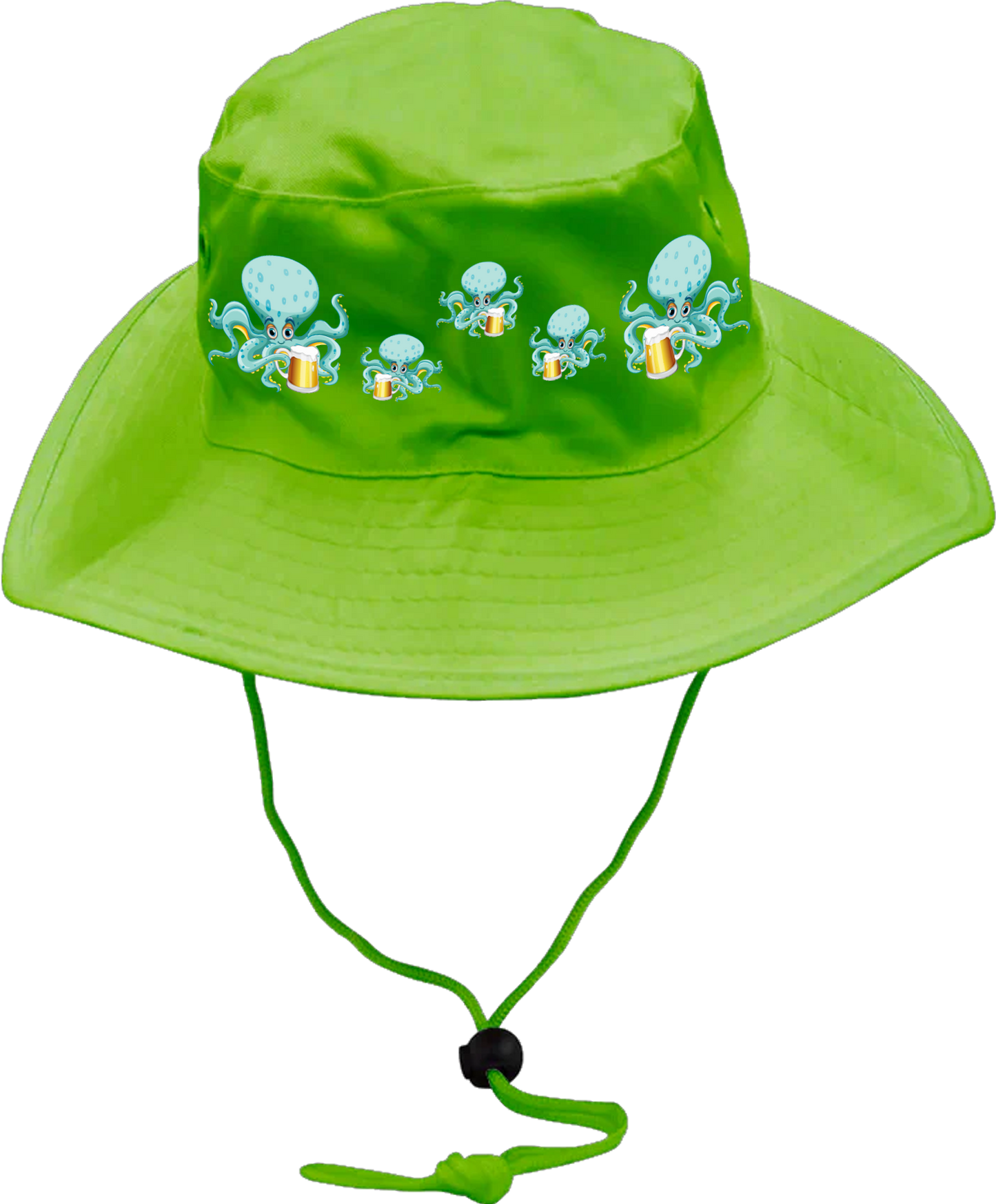 Octopus Wide Brim Hat