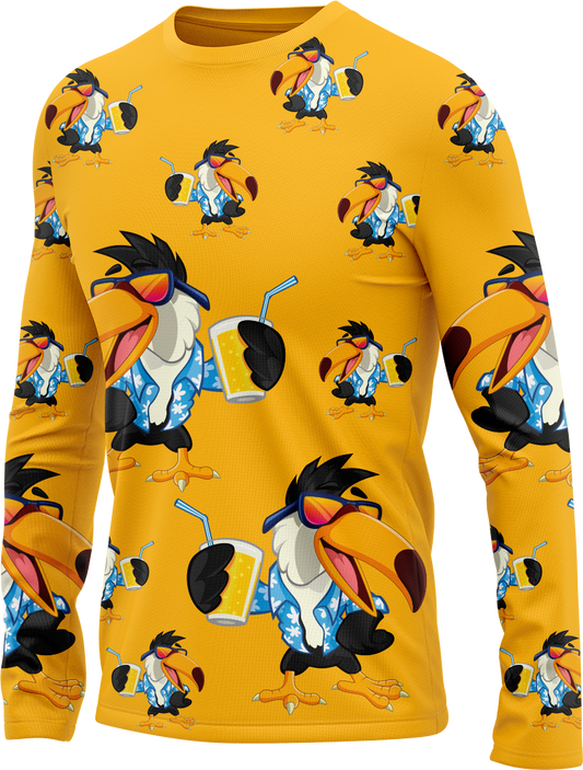 Trendy Toucan Rash Shirt Long Sleeve