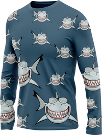 Snazzy Shark Rash Shirt Long Sleeve 3