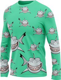 Snazzy Shark Rash Shirt Long Sleeve 5
