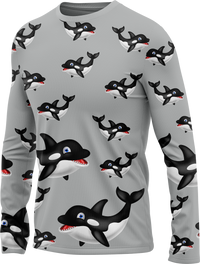 Orca Whale Rash Shirt Long Sleeve 5