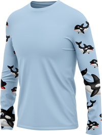 Orca Whale Rash Shirt Long Sleeve 2