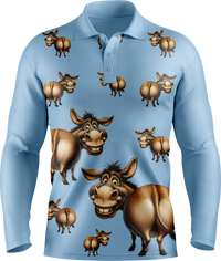 Donkey Long Sleeve Polo 2