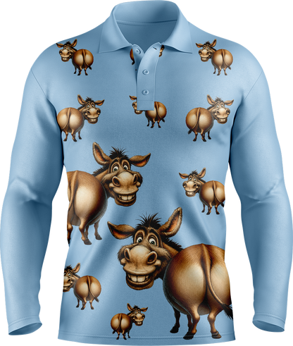 Donkey Long Sleeve Polo