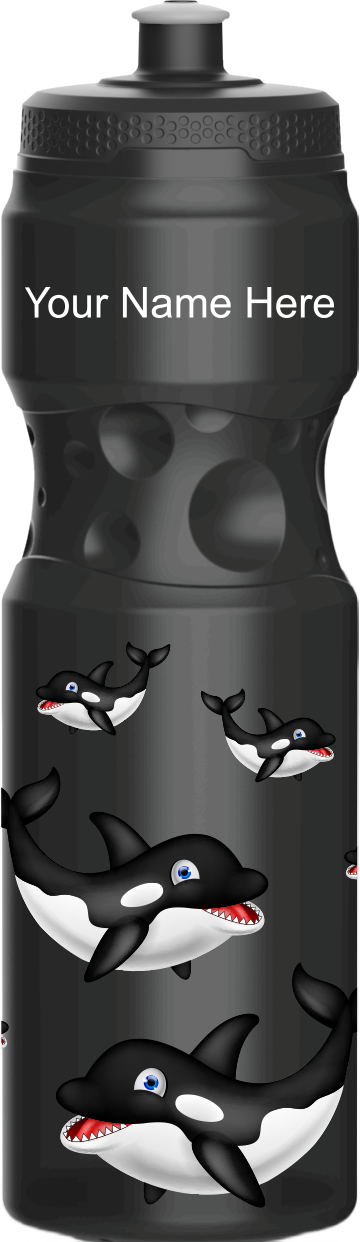 Orca Whale Water Bottle