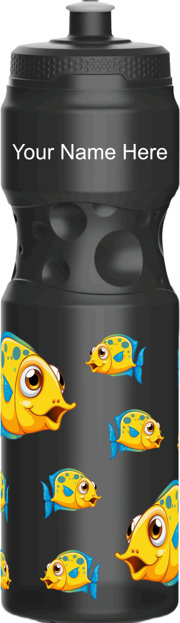 Fish Indigenous Design Water Bottles
