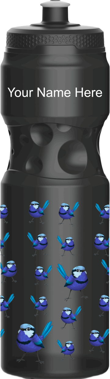 Blue Wren Water Bottle