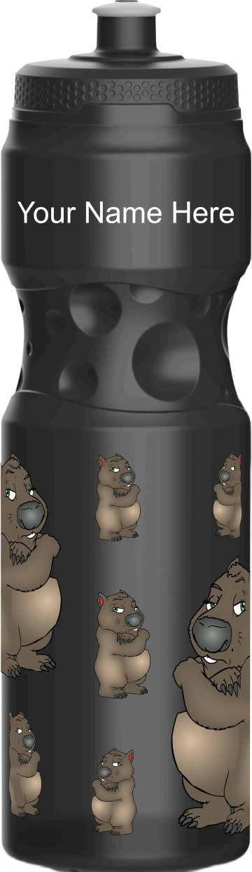 Wally Wombat Drink Water Bottles