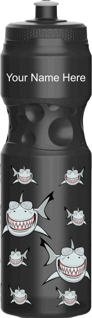 Snazzy Shark Water Bottles