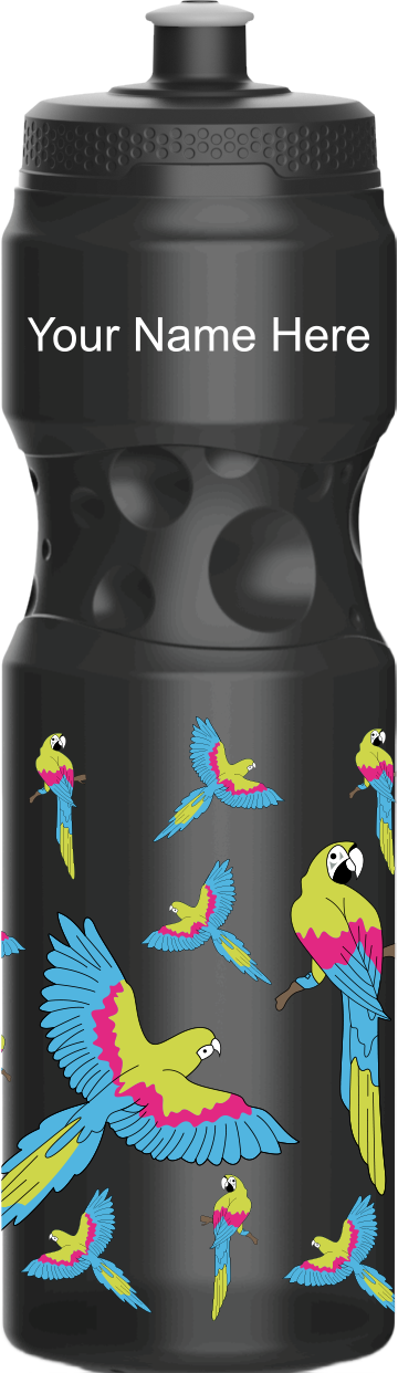 Majestic Macaw Water Bottles