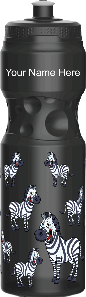 Ziva Zebra Water Bottles