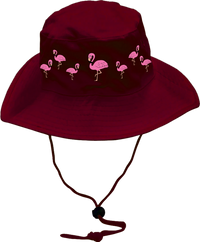 Flamingo Wide Brim Hat 7