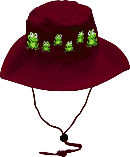 Freaky Frog Wide Brim Hat