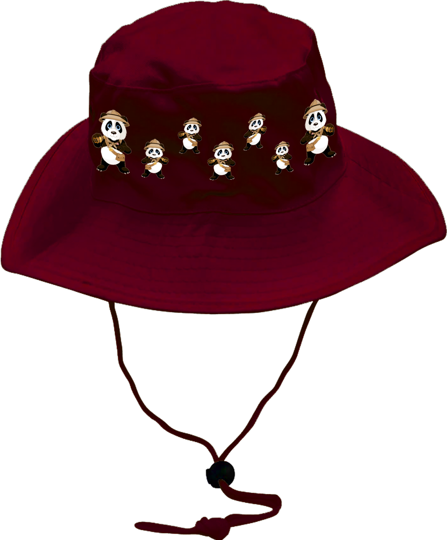 Explorer Panda Wide Brim Hat