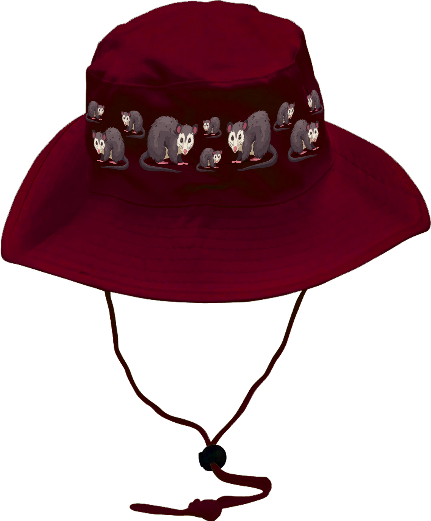 Pesky Possum Wide Brim Hat