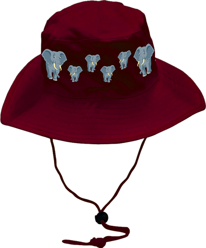 Ellie Elephant Wide Brim Hat