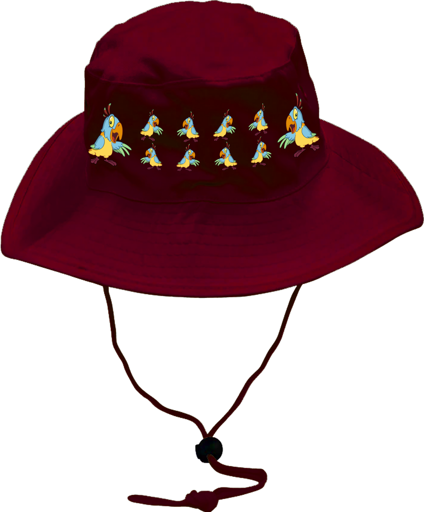 Psycho Parrot Wide Brim Hat