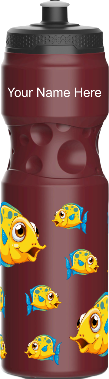 Fish Indigenous Design Water Bottles
