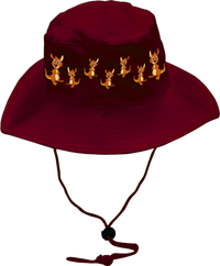 Indigenous KANGAROO Wide Brim  Hat 17