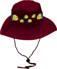 Indigenous Fish Wide Brim Hat 3