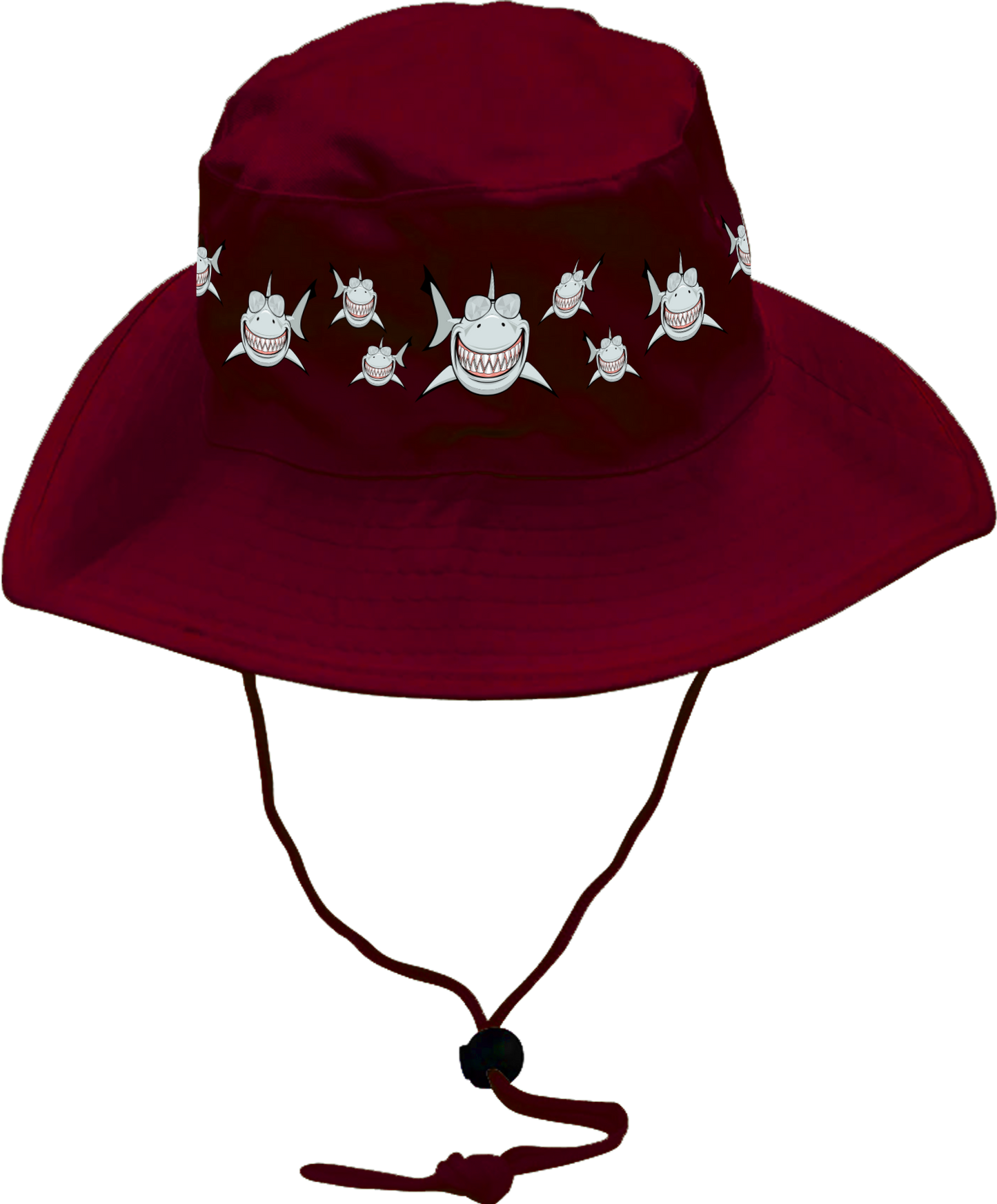 Snazzy Sharks Wide Brim Hat