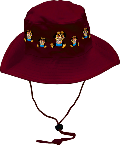 Cheeky Monkey Wide Brim Hat