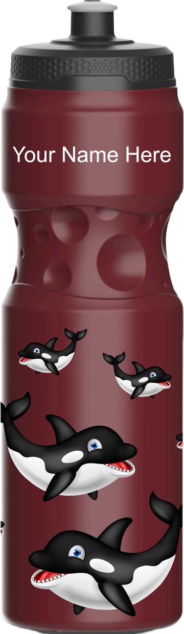 Orca Whale Water Bottle