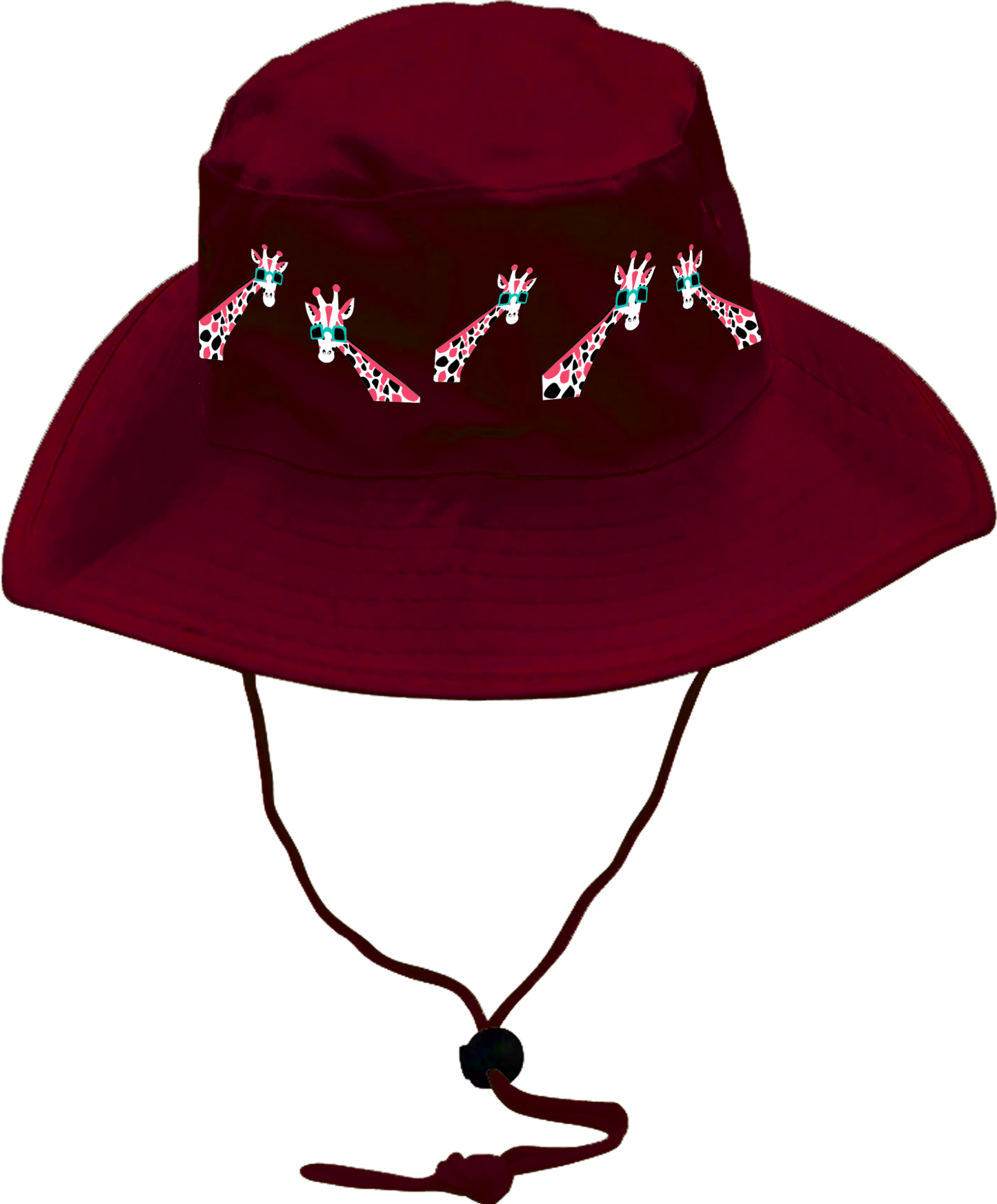Gigi Giraffe Wide Brim Hat
